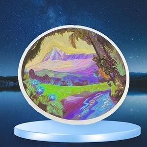 Utopian Outdoor Adventure Journey Wander Traveler Explore Sticker